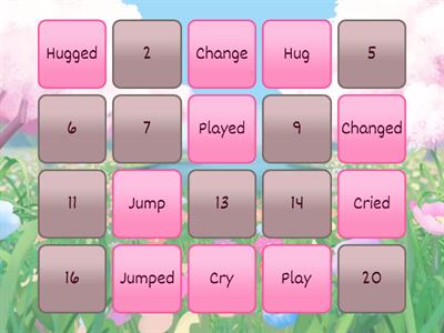 Regular Past Tense Verbs