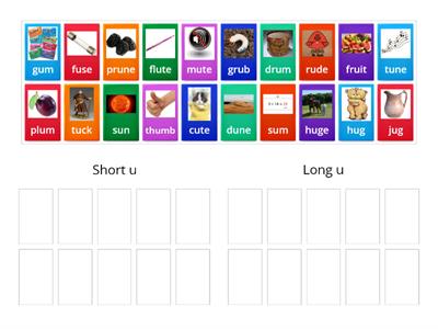 Short u vs. Long u