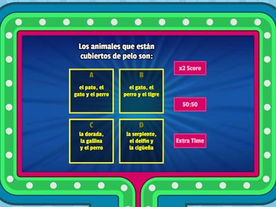 Animales 1º primaria 