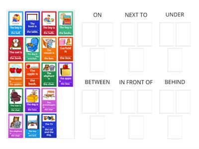 MOVERS - Prepositions