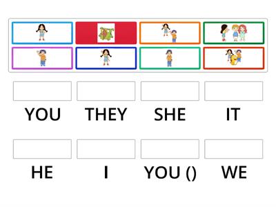 Personal pronouns 