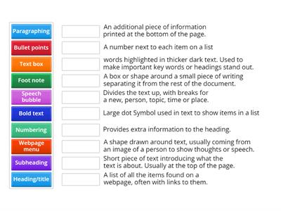 Layout features