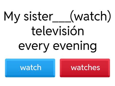 Simple Present, Present Continuos and simple past