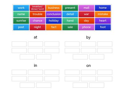 Articles in Set Expressions 2