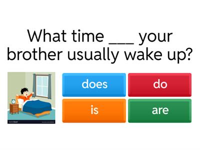“Simple Present vs. Present Continuous”
