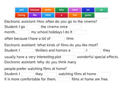 Устная часть (пример) 