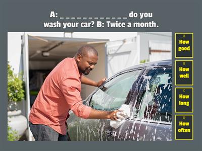 Questions with "how" - practice 🤔