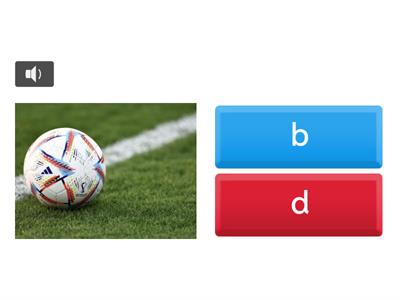 b or d (dyslexic learners)