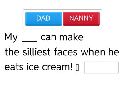 FILL IIN THE MISSING WORD