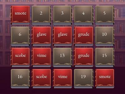 Primary V-e: Nonsense V-e Words