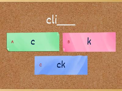 C,K, or CK?