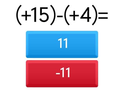 Sumas y restas combinadas
