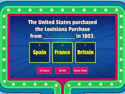 The Louisiana Purchase