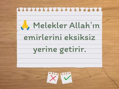 Melek ve Ahiret İnancı 7