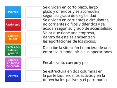 Balance Inicial