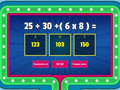 Operatoria combinada