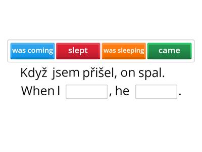 Past simple vs. past continuous