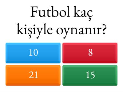 Futbol Soruları