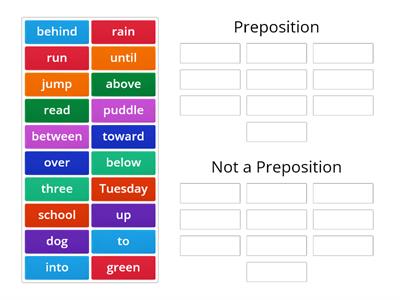 Prepositions