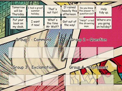 Different Types of Sentence 