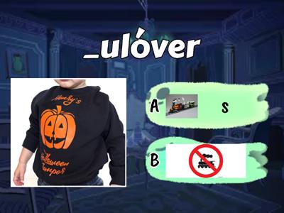 S auditív észlelése Halloween