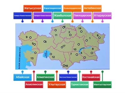 Области Казахстана 