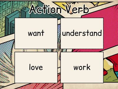 Action and Non-Action Verbs