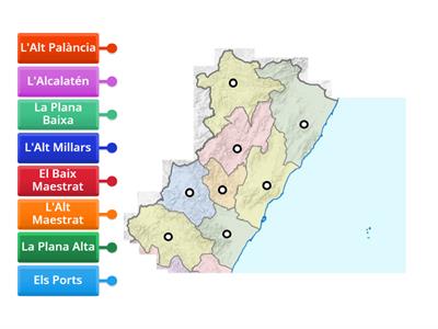 Comarques de Castelló