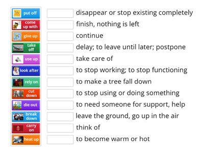 Solutions Pre-Int 4E Phrasal verbs