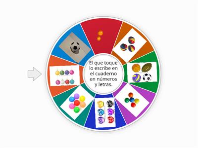 dictado de numeros hasta el ocho.