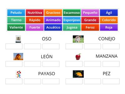 "Aventura de Adjetivos: Descubre y Clasifica" 