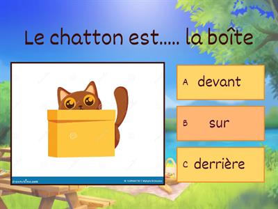 Prépositions de lieu