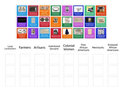 People of the Colonies