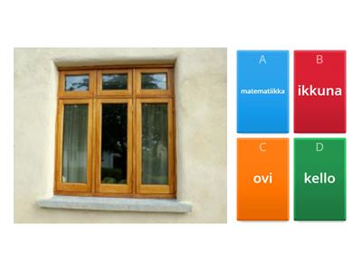 2B. Koulusanat - monivalinta