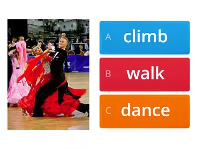 I can jump - słownictwo