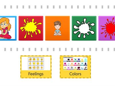Feelings and Colors Sorting