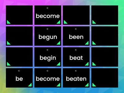 3 форма глагола B