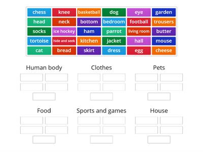 4th class Vocabulary revision