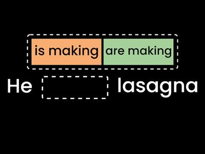 Present Continuous.