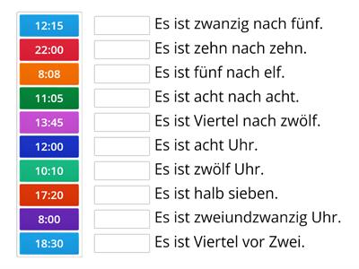 Uhrzeit verstehen 