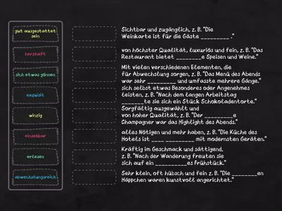 L1 BSK B2 - K8_Ü2c Wortschatz Gastronomie
