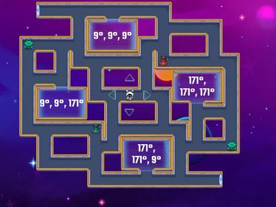 Смежные и вертикальные углы