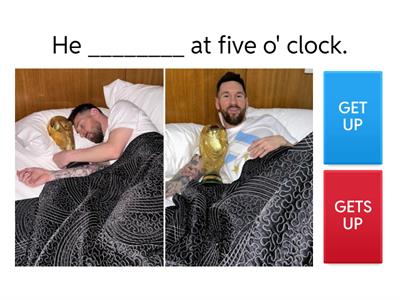 Present simple 3rd person 