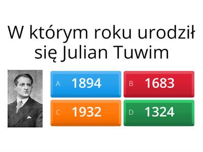 Julian Tuwim test- 7 pytań