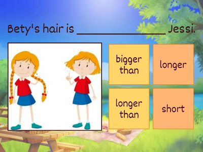  COMPARATIVE SHORT ADJECTIVES