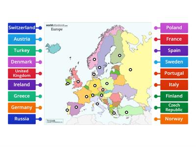 Geography:  Europe