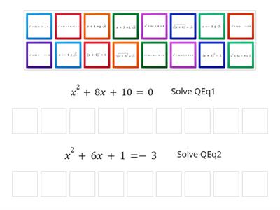 Solve a Quadratic Equation by Completing the Square