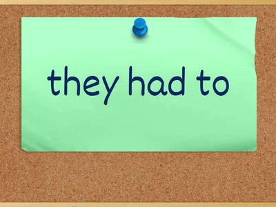 P1 L3 Präteritum (Ich war, er hatte...)