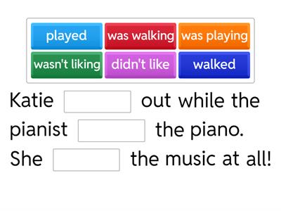 Past Continuous & Past Simple
