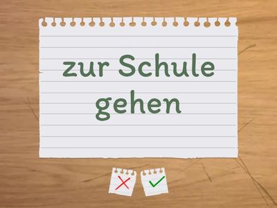 My day (Deutsch-Englisch) 